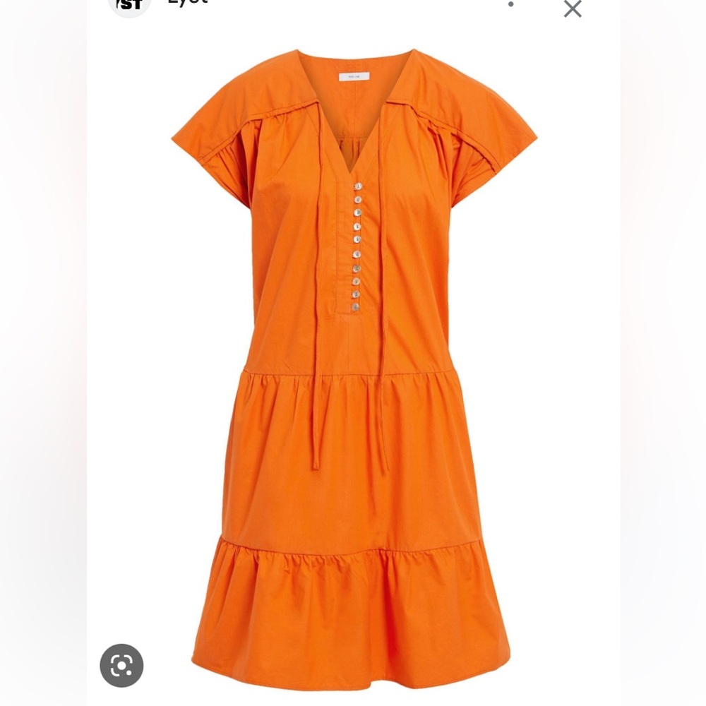 Iris + Ink Brand new with tags. Style #D203 Orange dress. Sz12